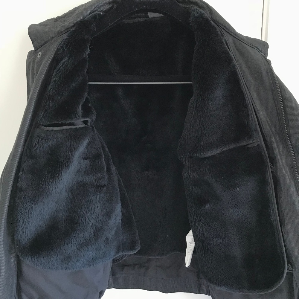 Armani Exchange Black Men's Jacket Moto Style - Picture 5 of 9